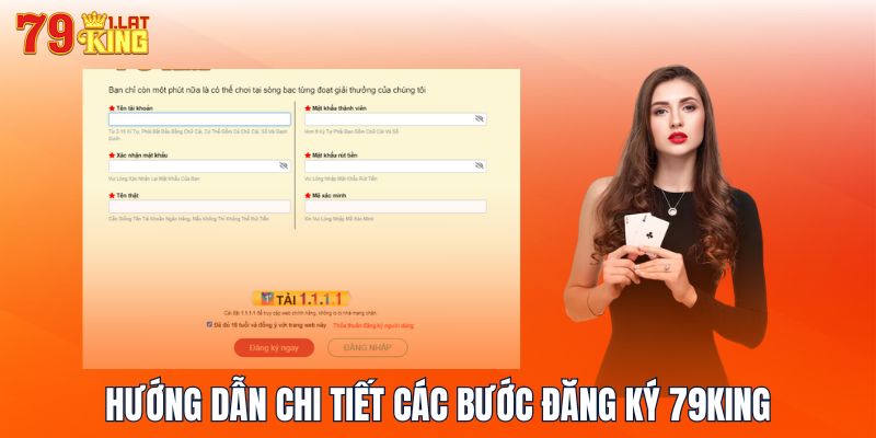 Hướng dẫn chi tiết các bước đăng ký 79KING